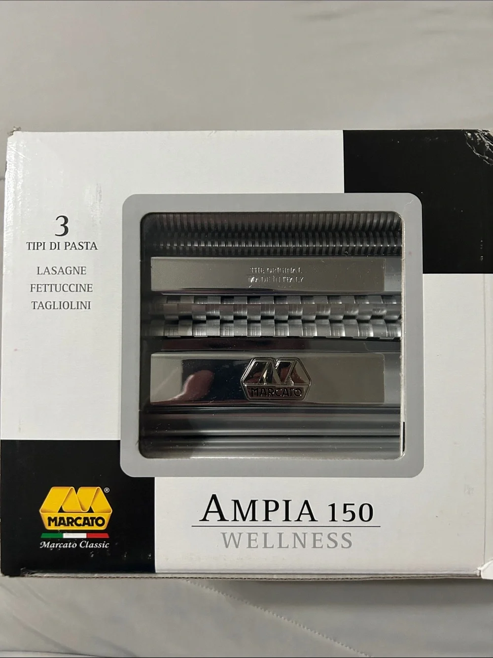 Ampia 150 Pasta Attachment Set in Stainless Steel